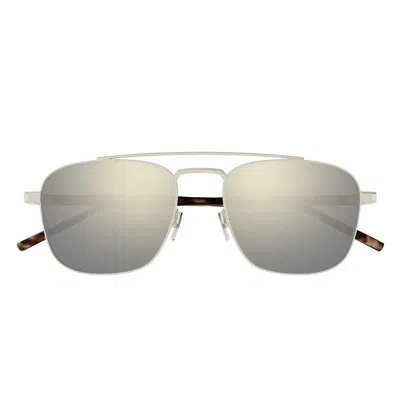 Saint Laurent Eyewear Sunglasses In Beige