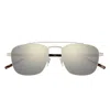 Saint Laurent Eyewear Sunglasses In Beige