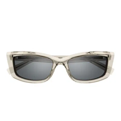 Saint Laurent Eyewear Sunglasses In Beige