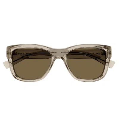 Saint Laurent Eyewear Sunglasses In Beige