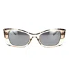 Saint Laurent Eyewear Sunglasses In Beige