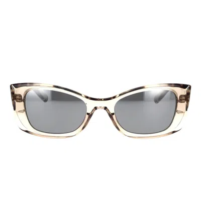 Saint Laurent Eyewear Sunglasses In Beige