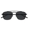 Saint Laurent Eyewear Square Frame Sunglasses In Black