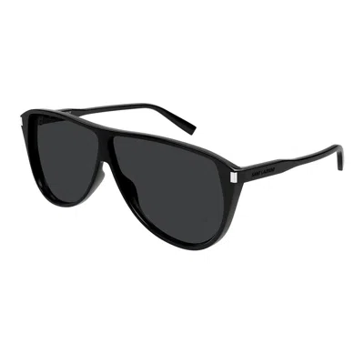 Saint Laurent Sl 731 Gaspar Sunglasses In Black-black-black