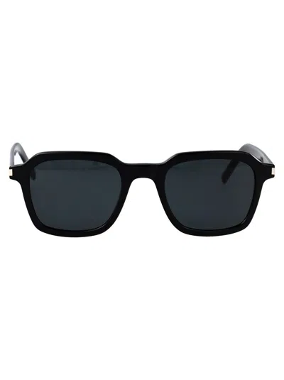 Saint Laurent Eyewear Sunglasses In Animal Print