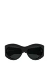 Saint Laurent Sl 854 Linea Sl Logo 001 Black Sunglasses In Black