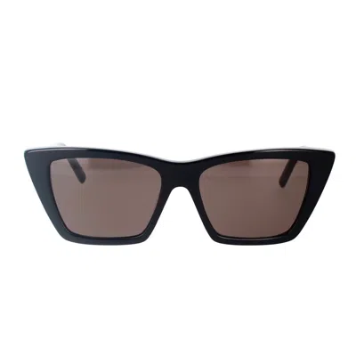 Saint Laurent Eyewear Sunglasses In Black