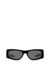Saint Laurent Rectangle Sunglasses In Black