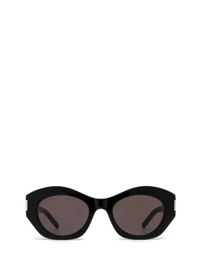 Saint Laurent Eyewear Cat In Black