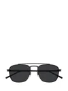Saint Laurent Eyewear Square Frame Sunglasses In Black