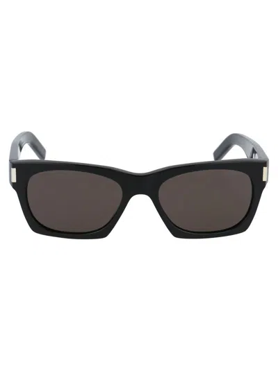 Saint Laurent Eyewear Sunglasses In Black-black-black