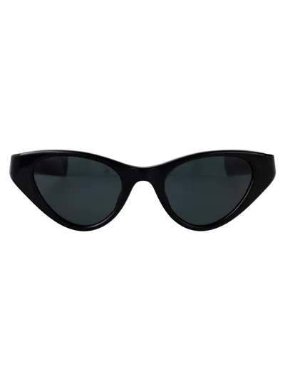 Saint Laurent Eyewear Sunglasses In Black-black-black