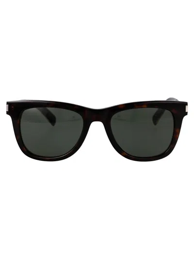 Saint Laurent Eyewear Sunglasses In Brown