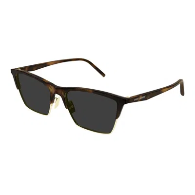 Saint Laurent Eyewear Sunglasses In Brown