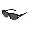 Saint Laurent Eyewear Sunglasses In Brown