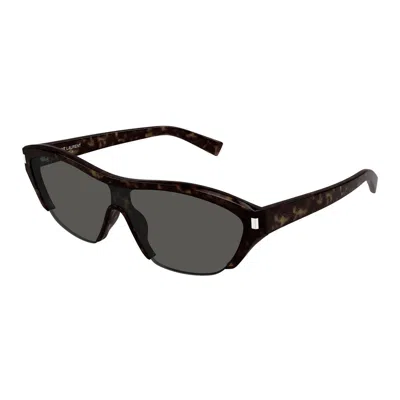 Saint Laurent Eyewear Sunglasses In Brown