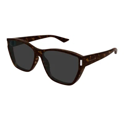 Saint Laurent Eyewear Sunglasses In Brown
