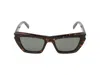 Saint Laurent Sunglasses In Brown