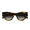 Saint Laurent Sl M94 Havana Sunglasses In Brown