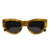 Saint Laurent Eyewear Cat Eye Frame Sunglasses In Brown