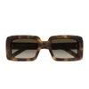 Saint Laurent Eyewear Sunglasses In Brown