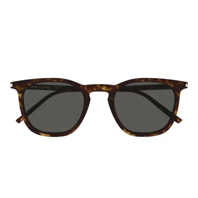 Saint Laurent Eyewear Sunglasses In Brown