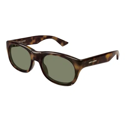 Saint Laurent Eyewear Sunglasses In Brown