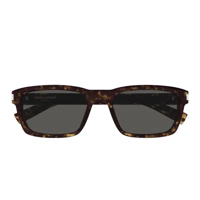 Saint Laurent Eyewear Sunglasses In Brown