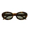 Saint Laurent Eyewear Sunglasses In Brown