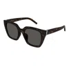 Saint Laurent Eyewear Sunglasses In Brown