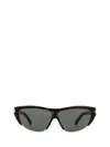 Saint Laurent Black Acetate Sl 704 Sunglasses In Black