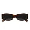 Saint Laurent Eyewear Sunglasses In Brown
