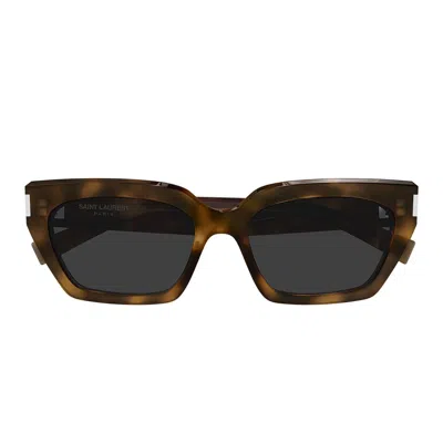 Saint Laurent Eyewear Sunglasses In Brown