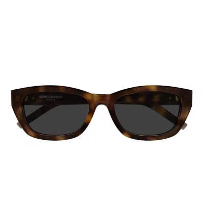Saint Laurent Eyewear Sunglasses In Brown