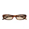 Saint Laurent Cat Eye-frame Sunglasses In Brown