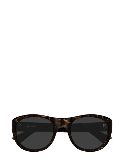 Saint Laurent Eyewear Sunglasses In Brown