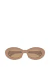 Saint Laurent Full-frame Sunglasses In Brown