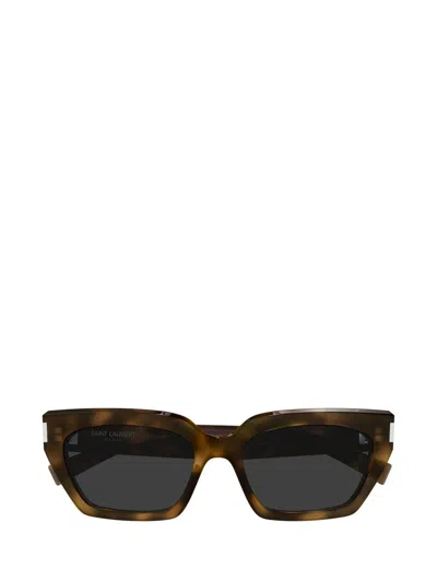 Saint Laurent Eyewear Sunglasses In Brown
