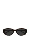 Saint Laurent Full-frame Sunglasses In Brown