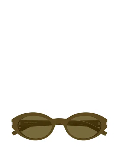 Saint Laurent Eyewear Sunglasses In Brown