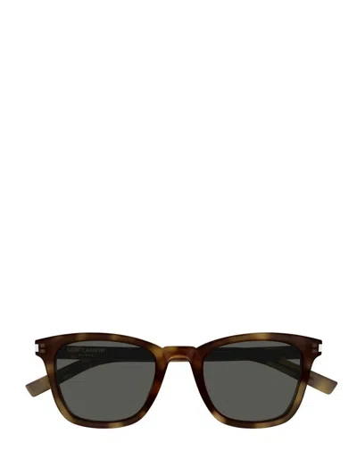 Saint Laurent Eyewear Sunglasses In Brown