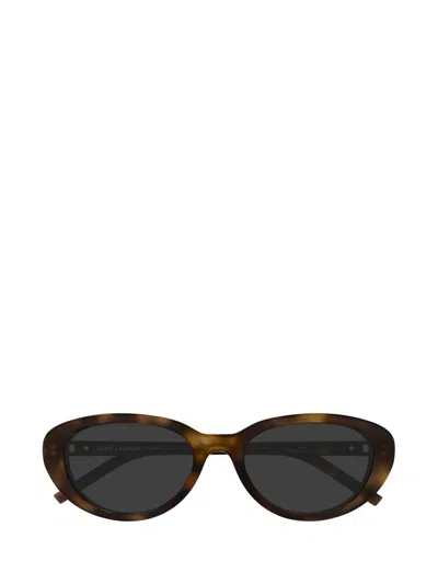 Saint Laurent Eyewear Sunglasses In Brown
