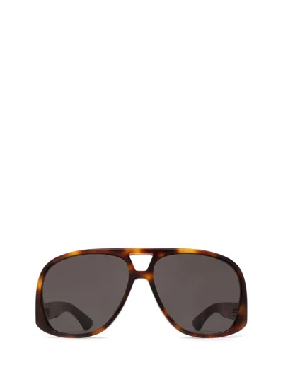 Saint Laurent Eyewear Sunglasses In Brown