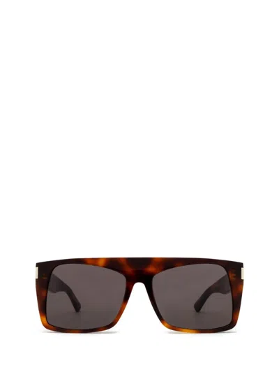 Saint Laurent Eyewear Sunglasses In Brown