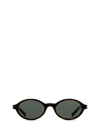 Saint Laurent Eyewear Sunglasses In Brown