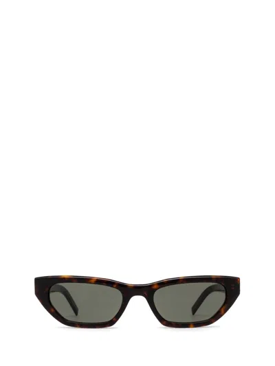Saint Laurent Eyewear Sunglasses In Brown