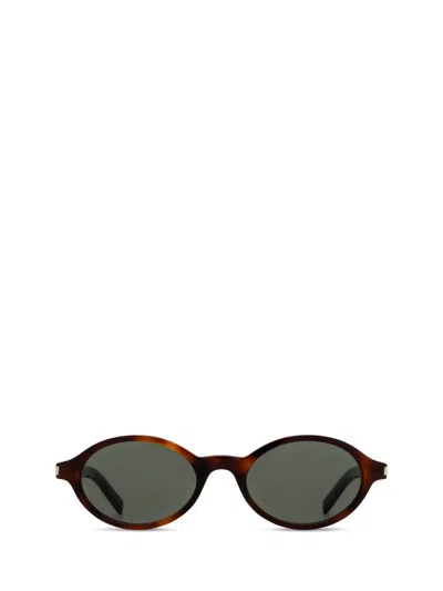 Saint Laurent Eyewear Sunglasses In Brown