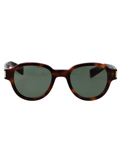Saint Laurent Eyewear Sunglasses In Brown