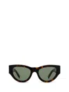 Saint Laurent Sl M94 Tortoiseshell Logo Sunglasses In Brown