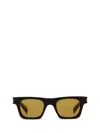 Saint Laurent Square-frame Acetate Sunglasses With Saddle Nose Bridge In Brown
